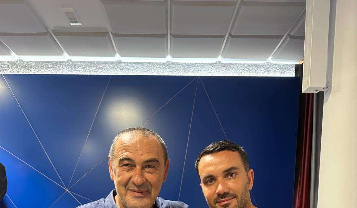 Mister Palladino a lezione da Maurizio Sarri