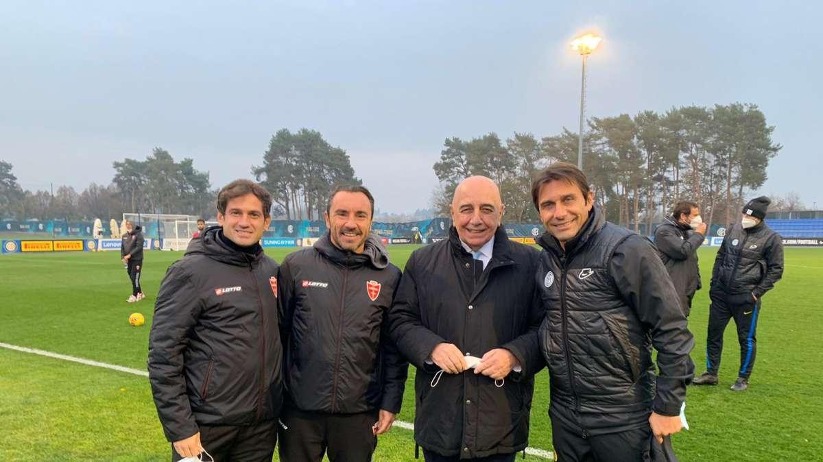 Antonio Conte: "E' stato un piacere ospitarvi, in bocca al lupo Monza"