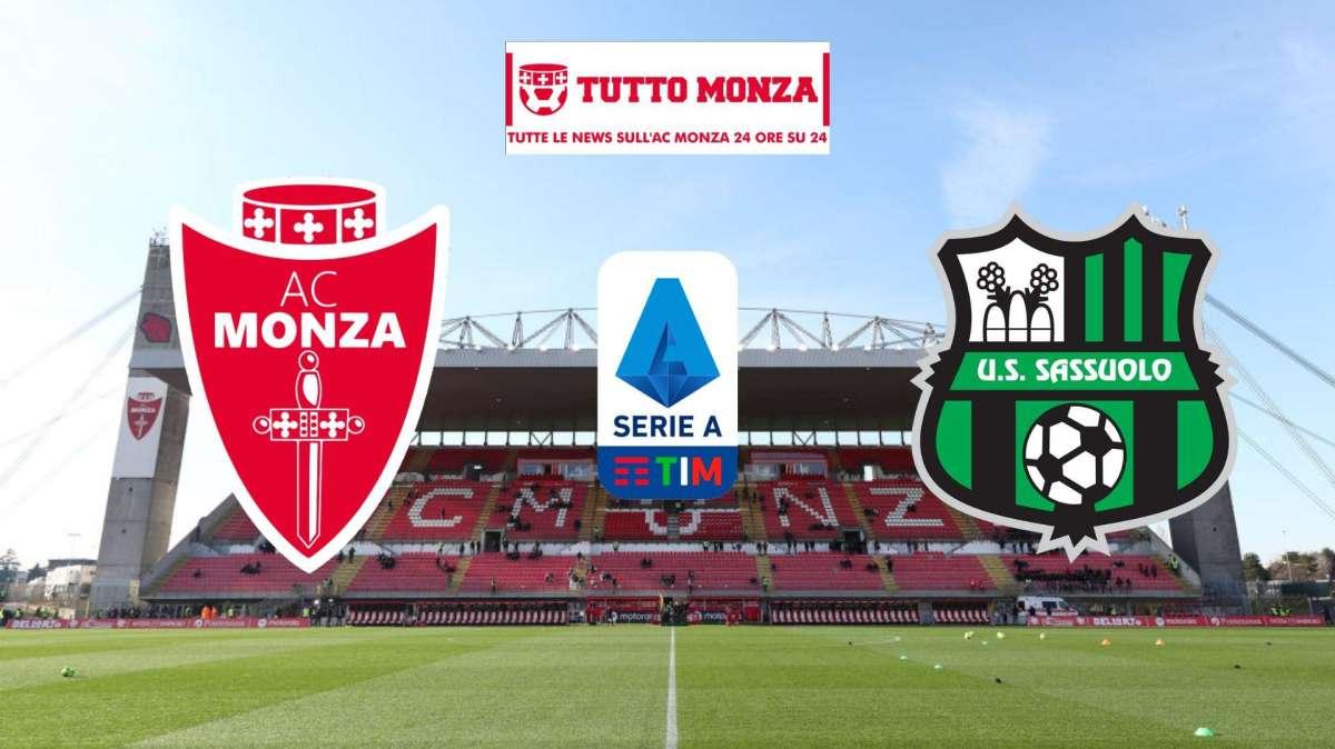 Monza e Sassuolo si dividono la posta in palio: finisce 1 a 1