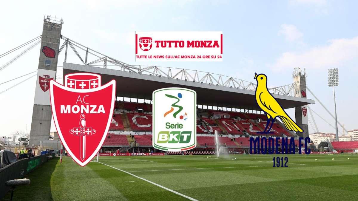 FINALE: Monza - Modena 1-0. 3 punti pesantissimi, che fanno sognare il Monza 