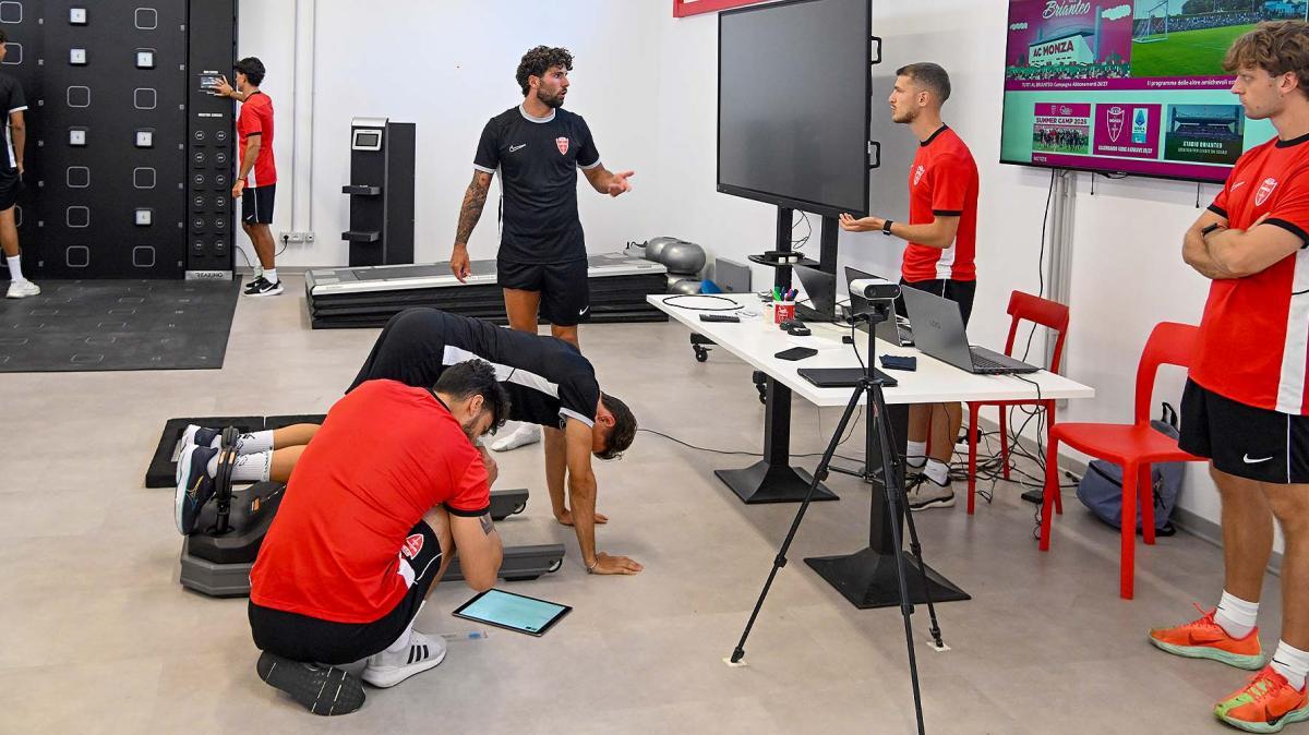 Seconda giornata di test fisici e visite mediche a Monzello