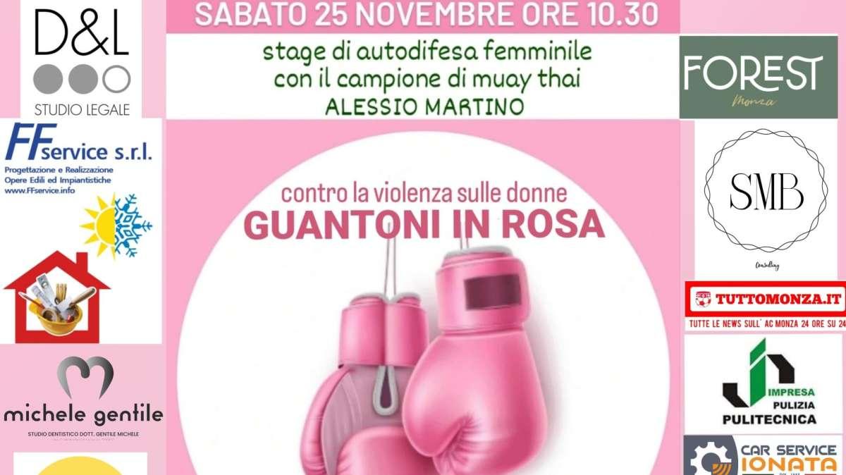 Guantoni in Rosa: l'evento contro la violenza a cui aderisce TuttoMonza