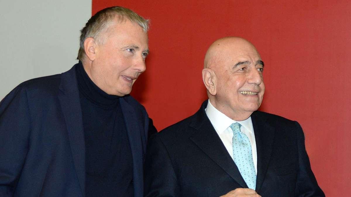 Galliani e Bianchessi si congratulano per la vittoria del campionato femminile di Promozione