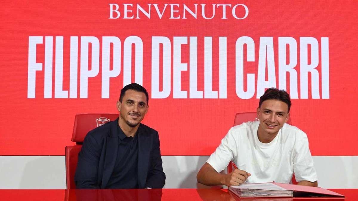 UFFICIALE: arriva al Monza il difensore Filippo Delli Carri