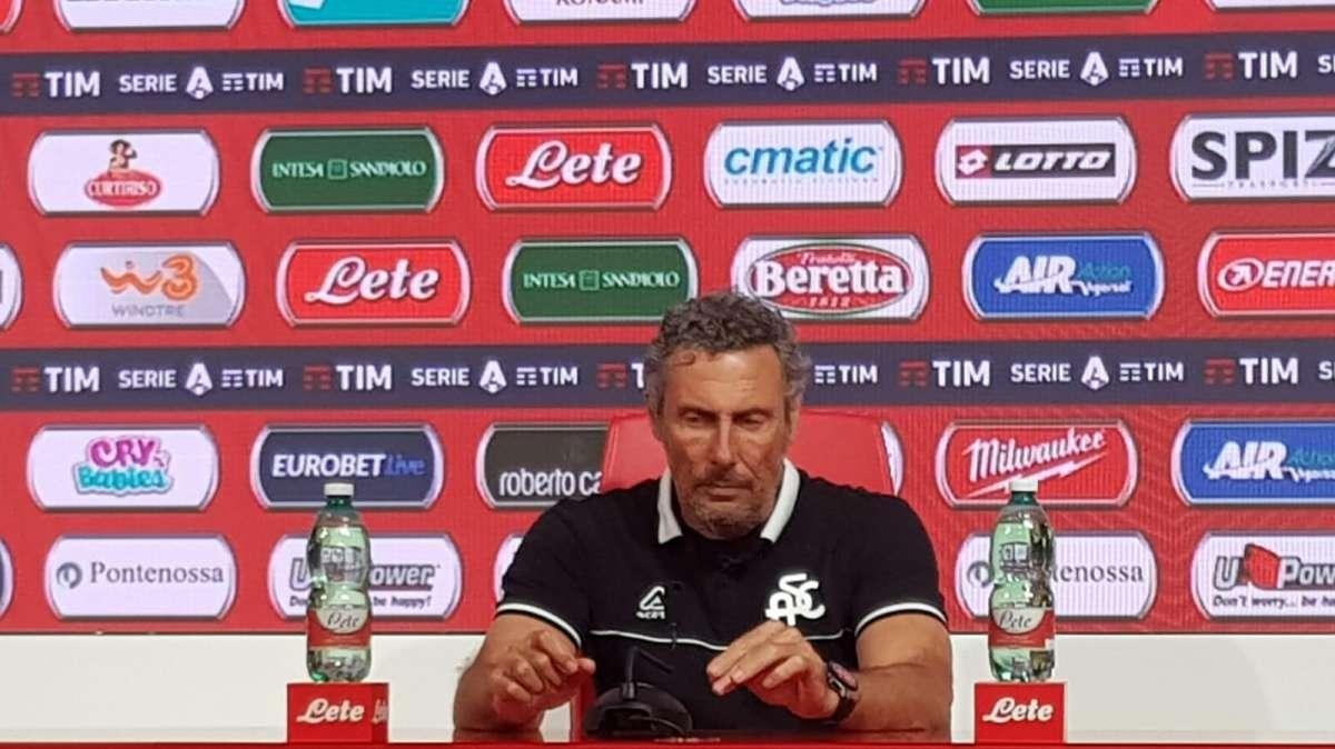 Gotti in conferenza: "Monza bravo a capitalizzare le occasioni, noi no"