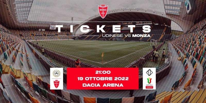 Udinese-Monza, info e prezzi biglietti