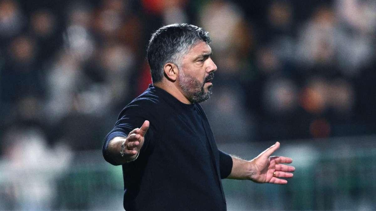 Gattuso applaude Bastoni: "Gli vanno fatti solo i complimenti per la professionalità"