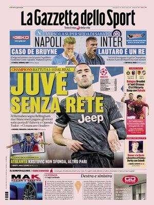 La Gazzetta dello Sport: "Napoli, caso De Bruyne. Belga nel mirino"