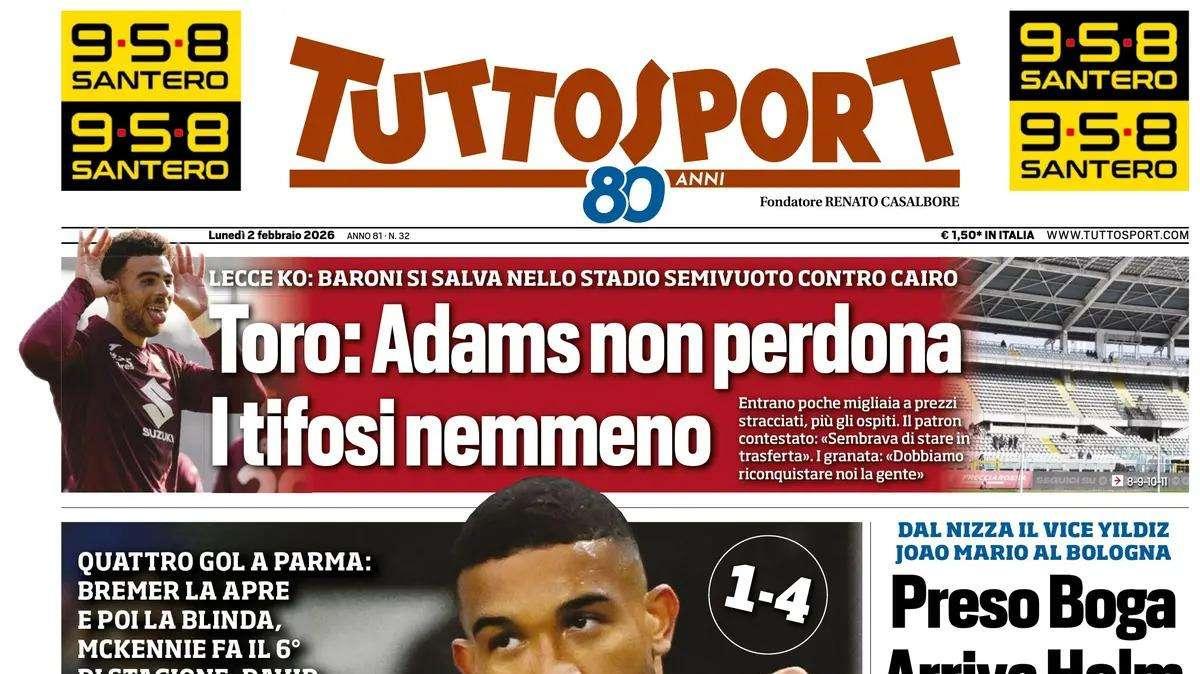 Tuttosport: “La Juve fa i botti”