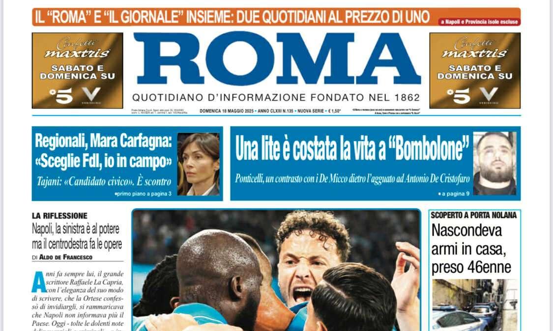 Il Roma: "Scudetto, a Parma primo match point"
