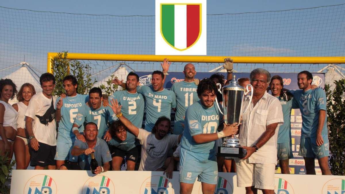 Beach Soccer, Napoli batte in rimonta Milano. Azzurri campioni d'Italia