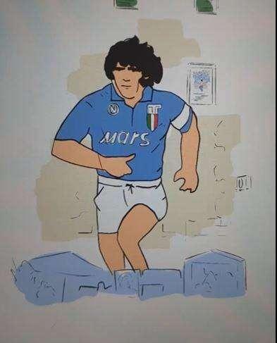 Video da brividi del Napoli per il compleanno di Maradona: "Legends never die"