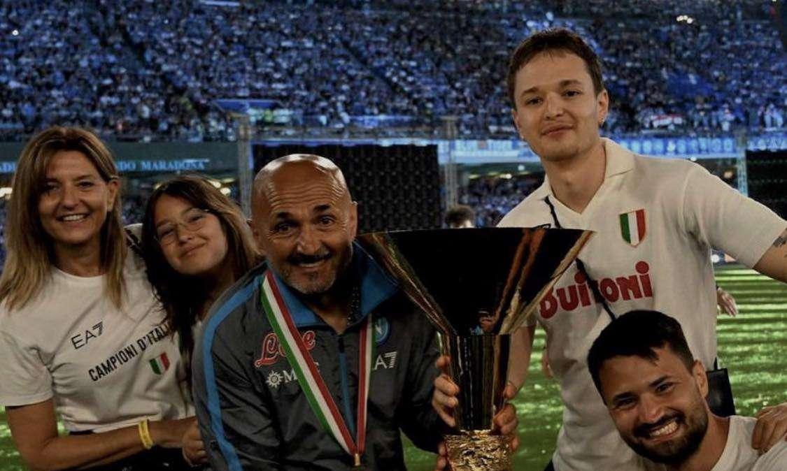 Spalletti, la toccante lettera del figlio: "Orgoglioso di te! Sempre convinto che fossi un vincente"