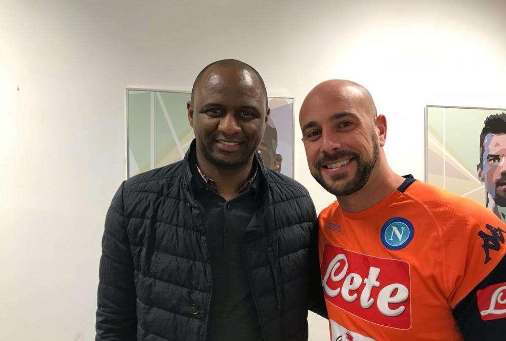 Radio Marte - Vieira innamorato del gioco azzurro, a Castel Volturno per conoscere Sarri e i suoi allenamenti