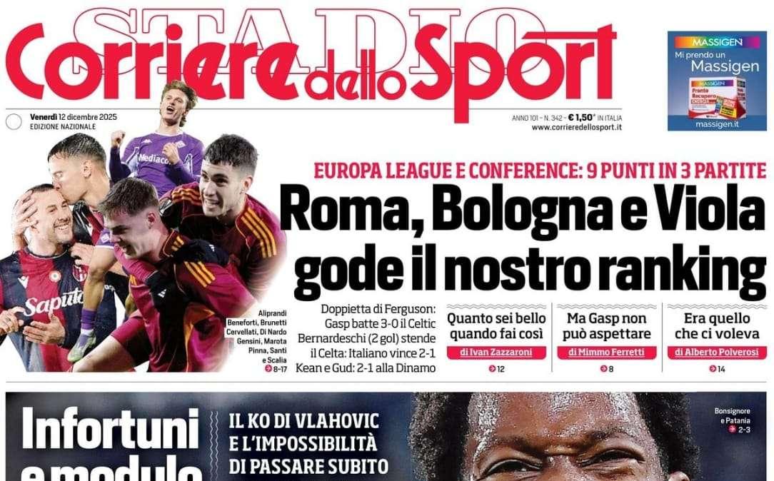 Corriere dello Sport: "Juventus, Spalletti prigioniero"