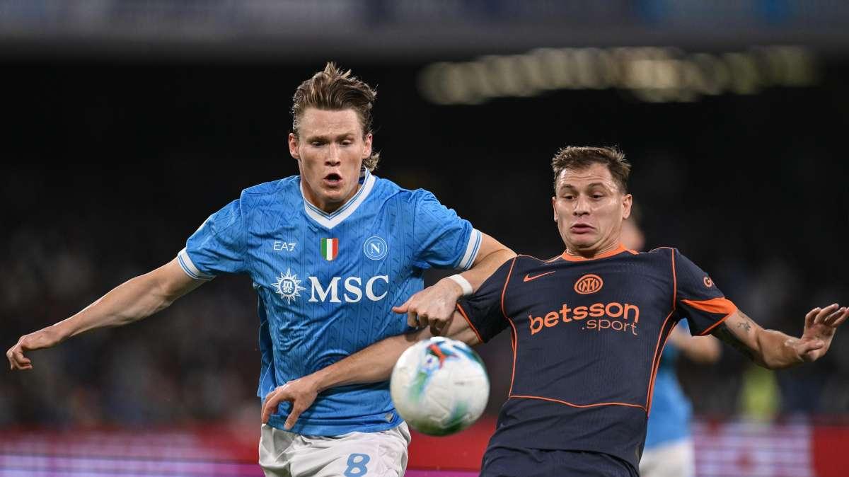 Inter-Napoli, 6 vittorie consecutive per i nerazzurri. Azzurri letali negli ultimi 15'