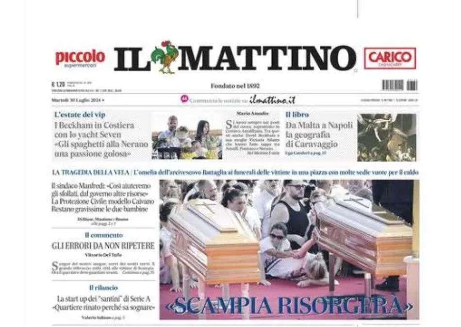 Il Mattino: "Così Conte ha riacceso l'entusiasmo azzurro"
