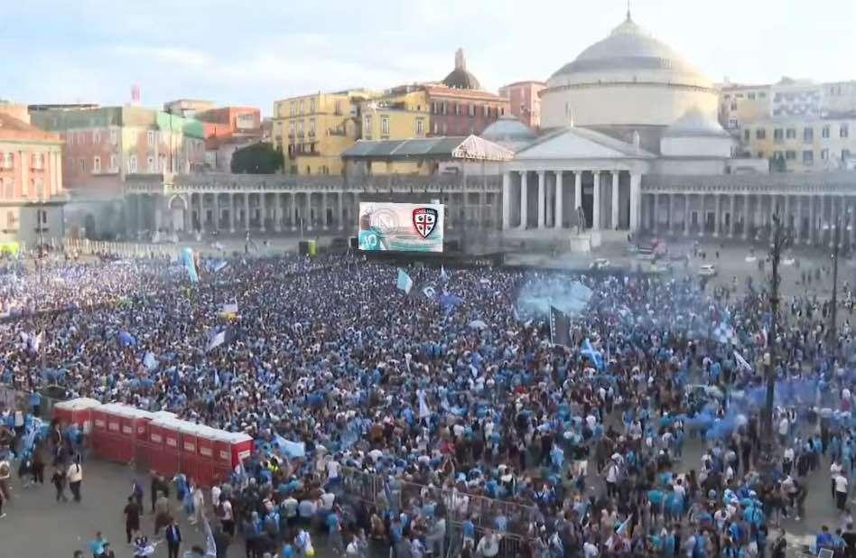 Festa Scudetto, tutti i dettagli: orario, organizzazione, percorso e varchi