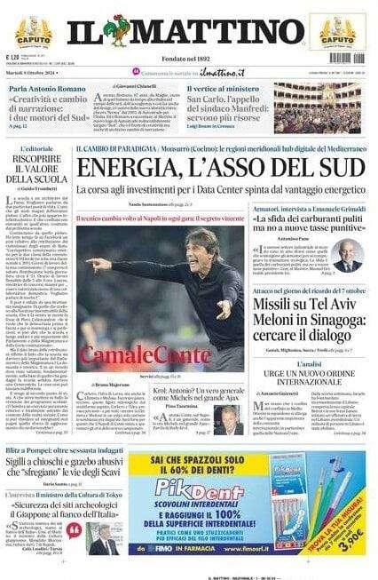 Il Mattino: "CamaleConte"