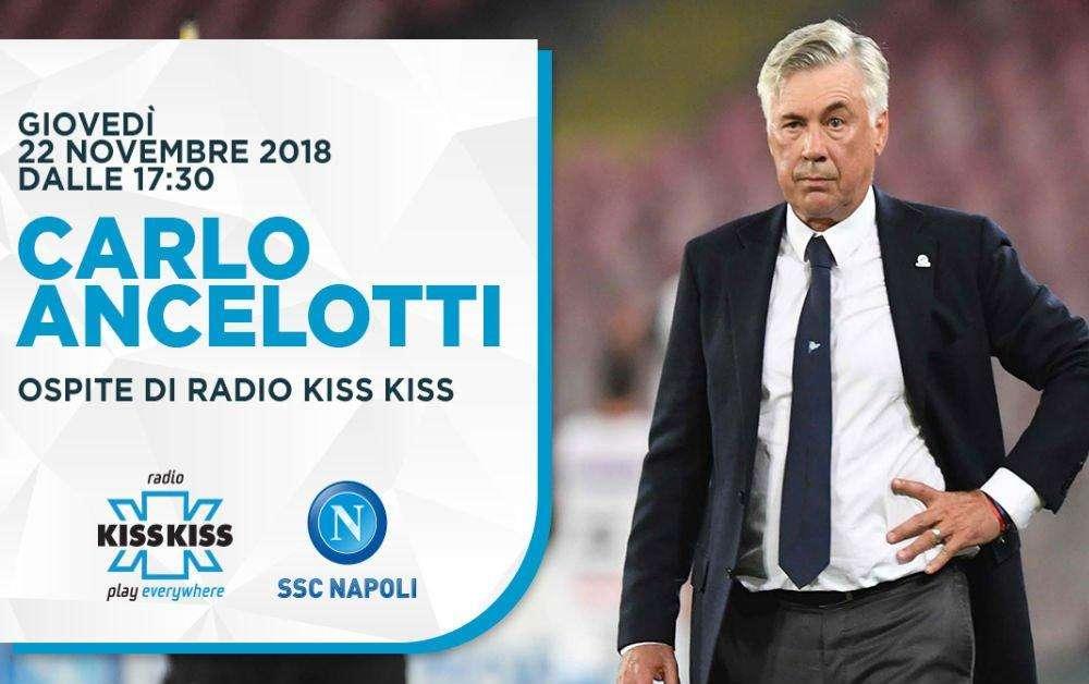 RILEGGI LIVE - Ancelotti a KK: "Voglio restare tanto a Napoli! Cavani? Sì, mi piacerebbe allenarlo! Razzismo? Se ricapita ci fermeremo! Su ADL, VAR e scudetto..."