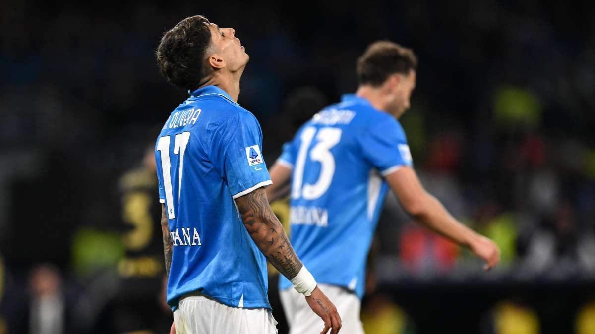 Malissimo Olivera da centrale, Tmw: “Rafa Marin è peggio? A Conte proprio non piace”