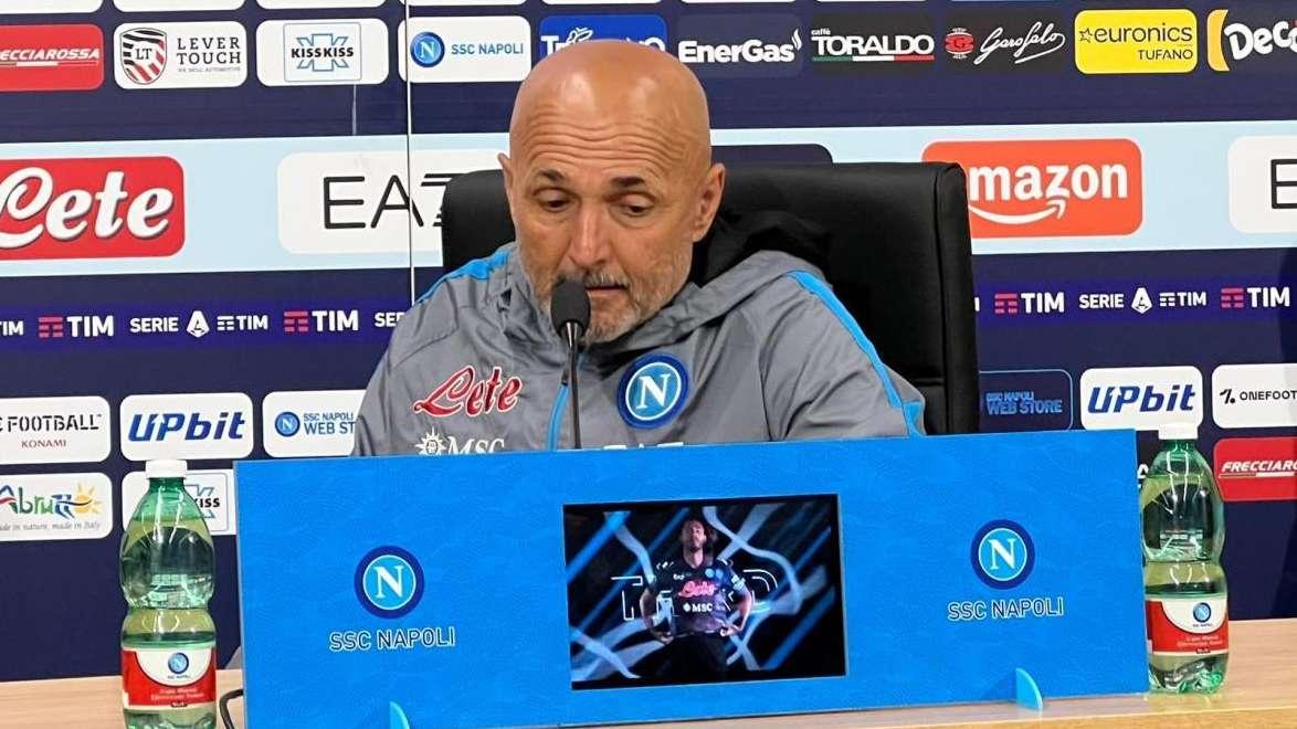 Spalletti in conferenza: "Subito carico emotivo, ma è un dilazionamento del godimento! Non sono arrabbiato, tifosi hanno il diritto a questa felicità"