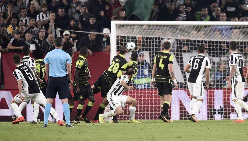 Champions, i risultati al 45': Juve bloccata dallo Sporting, Roma sotto a casa di Conte