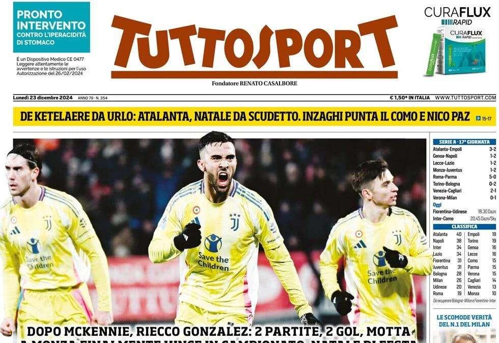 Tuttosport: "Il Torino tenta Spinazzola"