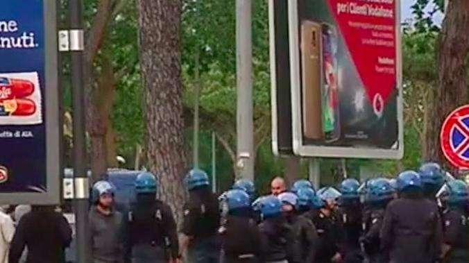 Vice-questore Bonagura ribadisce: "Teppisti della scorsa notte non c'entrano nulla con il tifo e con il calcio"