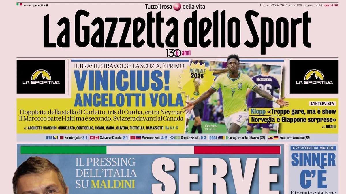 Rifondazione Italia, Gazzetta invoca Maldini: "Serve un Capitano"