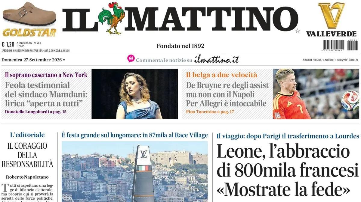 De Bruyne re degli assist ma non con il Napoli, Il Mattino: "Per Allegri è intoccabile”
