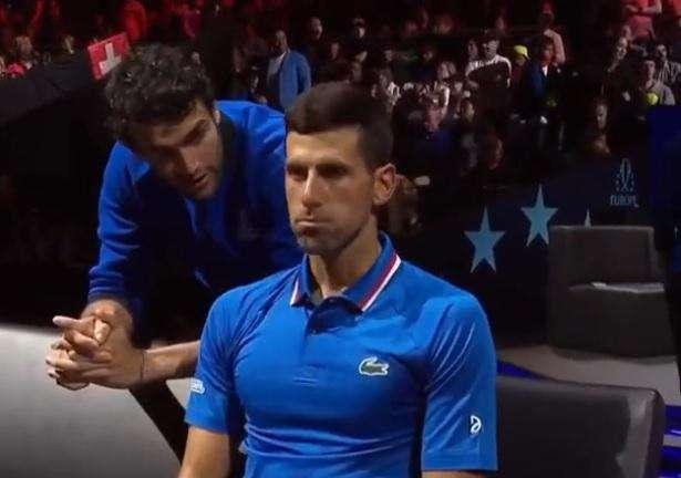 “Un po’ di cazzimma napoletana!”, Berrettini incita così Djokovic alla Laver Cup