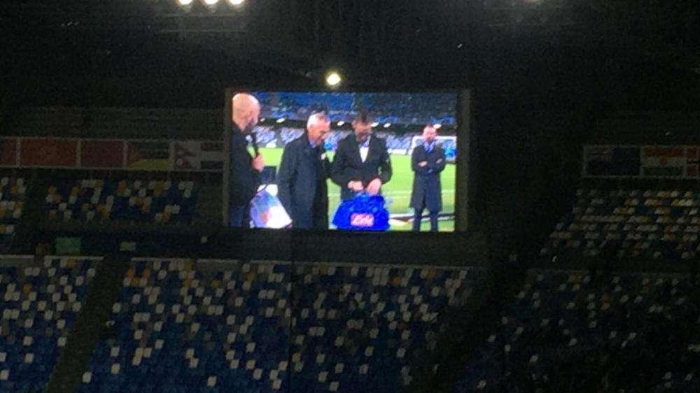 FOTO - Hamsik dal San Paolo: "Trema il cuore, sempre una gioia tornare!"
