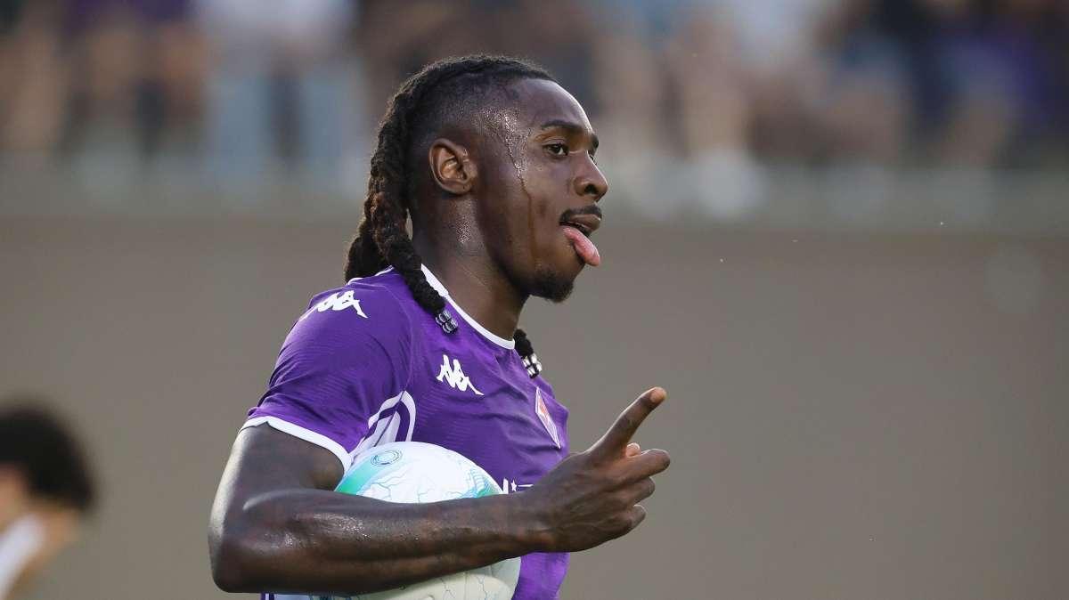 Kean: "La Fiorentina ha tirato fuori il meglio di me. La Serie A molto più competitiva"