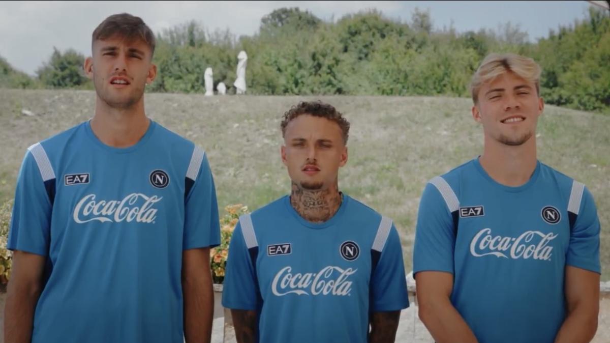 Napoli-Osasuna, Lucca, Lang e Hojlund chiamano a raccolta i tifosi: "Contiamo sul vostro sostegno"