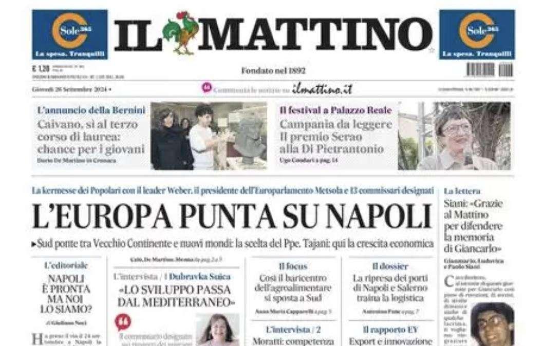 Il Mattino: "Belli di notte"