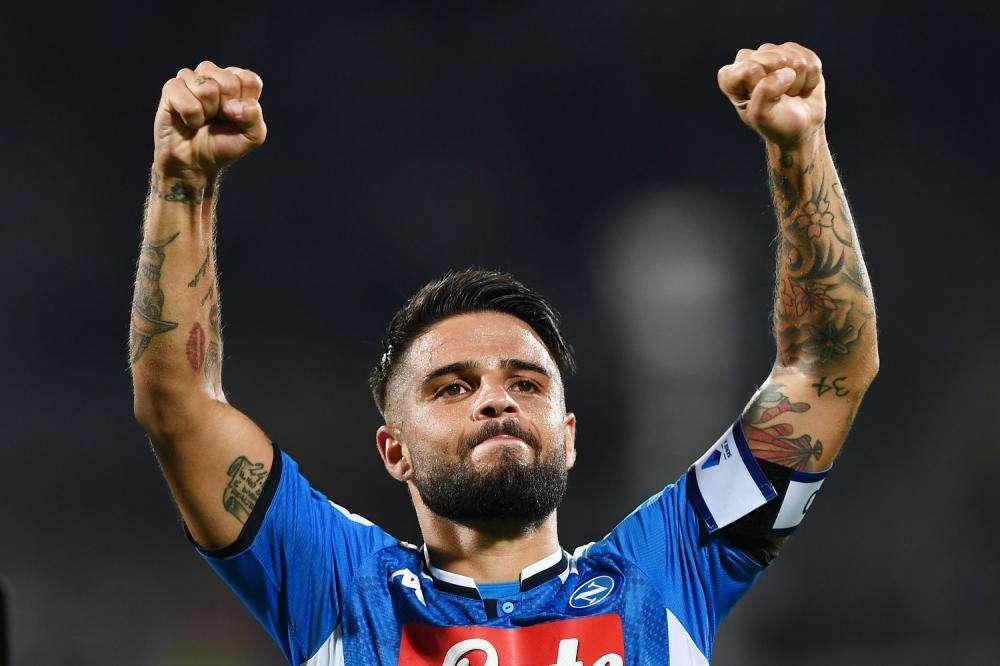 Due gol e due assist per Insigne: è la prima volta che partecipa a quattro gol in una gara di serie A