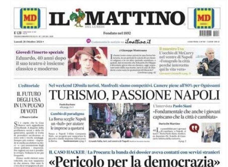 Il Mattino: "Gode Conte"