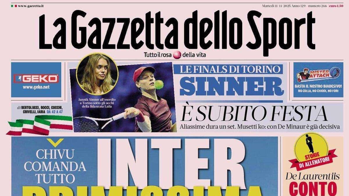 La Gazzetta dello Sport: "De Laurentiis, conto su Conte. Ma tensione resta"