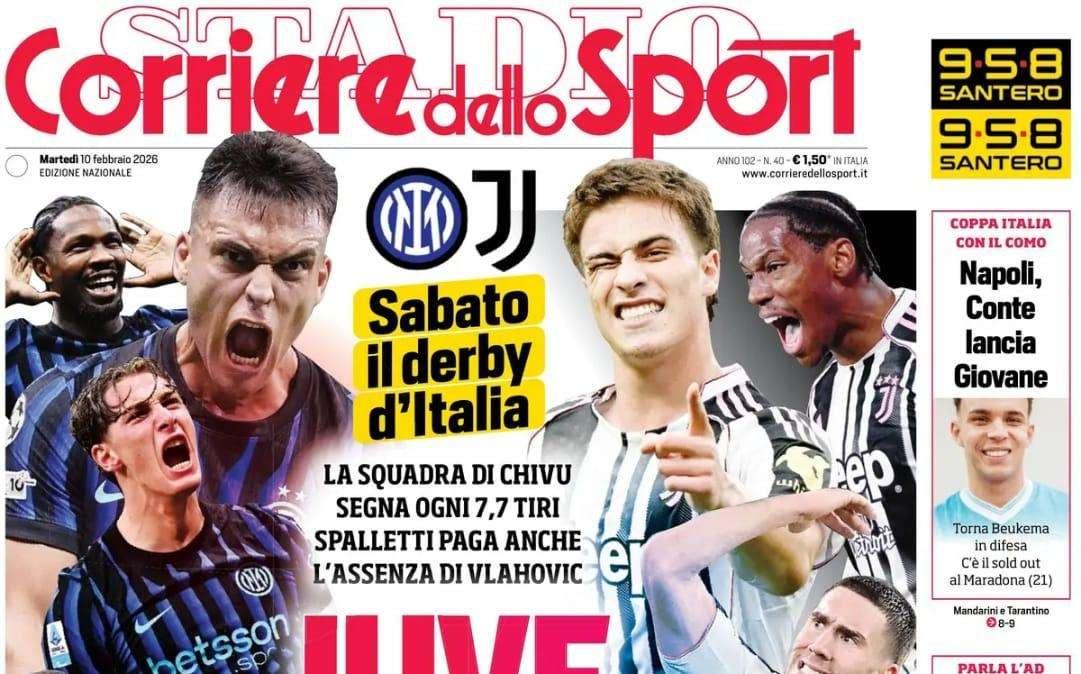 Corriere dello Sport: "Napoli, Conte lancia Giovane"