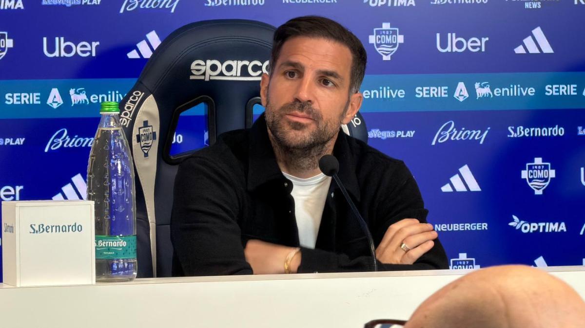 Como, Fabregas in conferenza: "Napoli, che mentalità! 2° malgrado infortuni, meriti a Conte!"