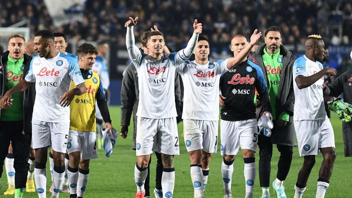 Napoli in striscia positiva con l’Atalanta: è reduce da tre vittorie consecutive in Serie A