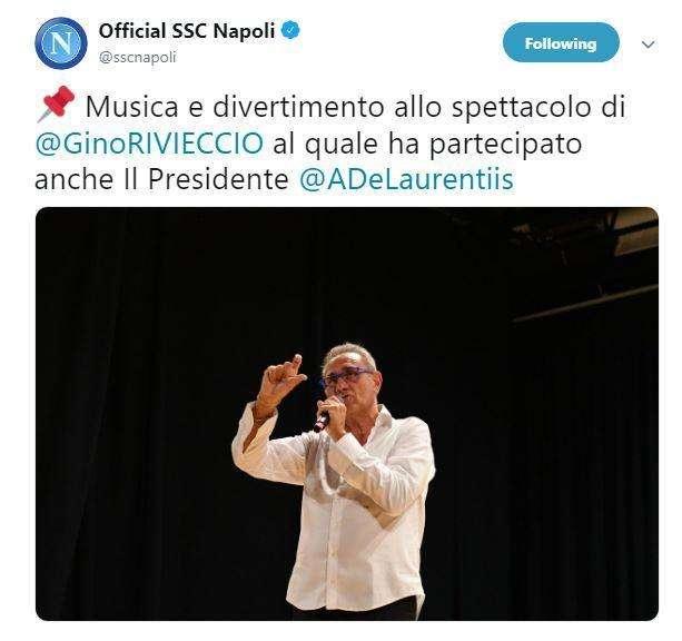 FOTO - Spettacolo a Dimaro con il comico Gino Rivieccio, presente anche ADL