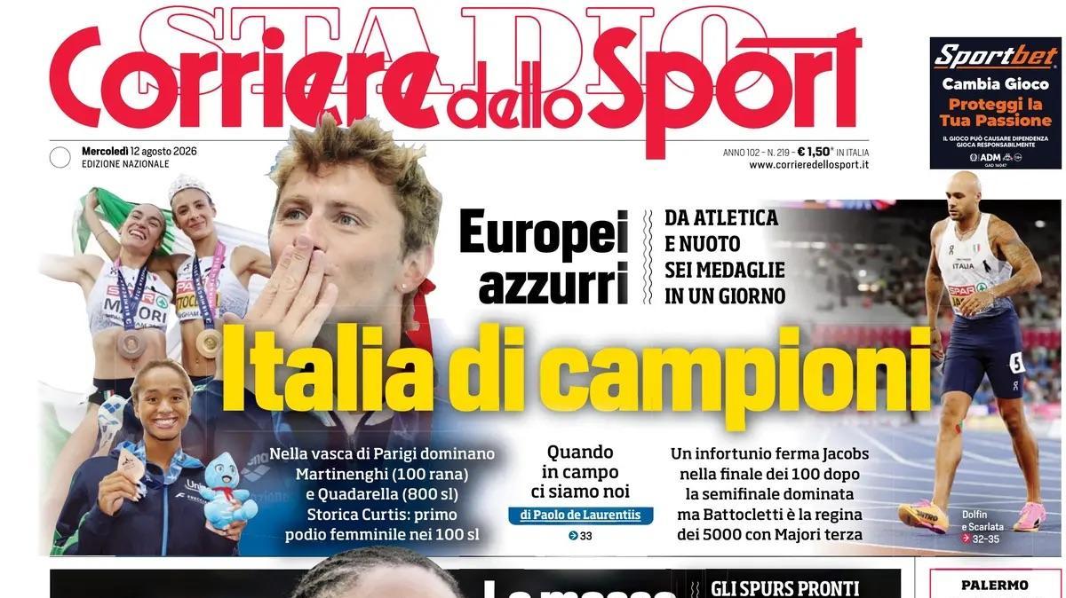 Calciomercato Napoli, Corriere dello Sport: "Gabriel Jesus, il Napoli avanza"