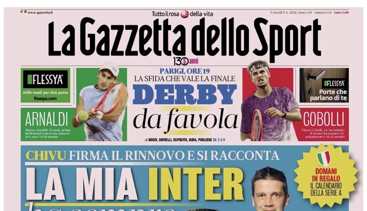 Parla Chivu, Gazzetta: "La mia Inter ha sempre fame"