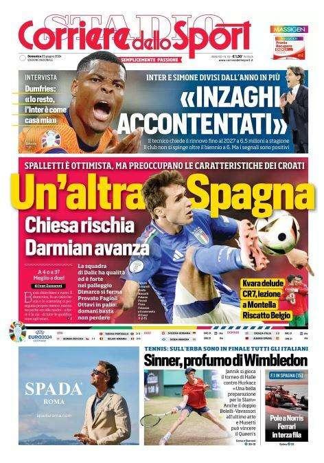 Corriere dello Sport: "Kvara delude"