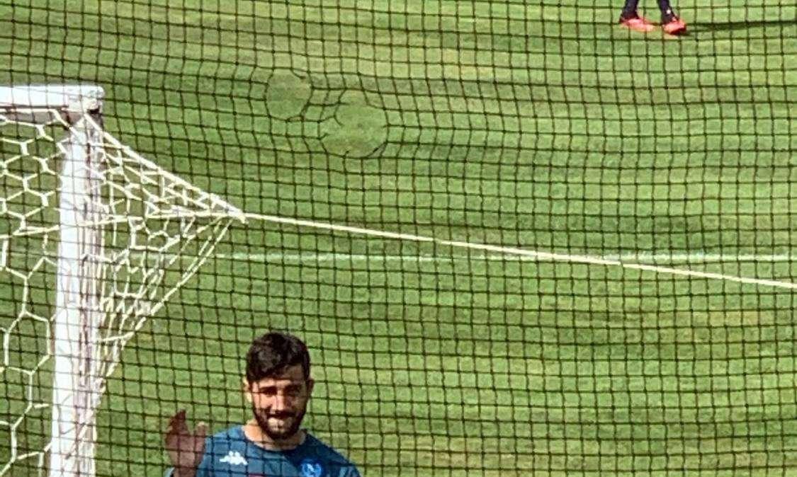 FOTO TN - Nulla di grave per Manolas, superata la lombalgia: è già regolarmente in campo