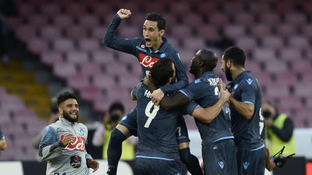 Accadde oggi: il Napoli di Sarri travolge 5-0 il Bruges in Europa League
