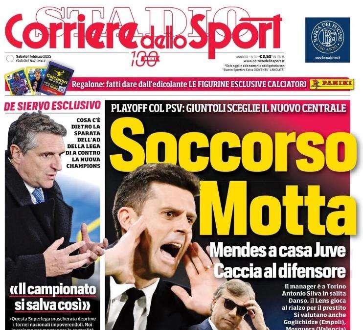 Corriere dello Sport: "Il Napoli stringe, Saint-Maximin con Comuzzo"