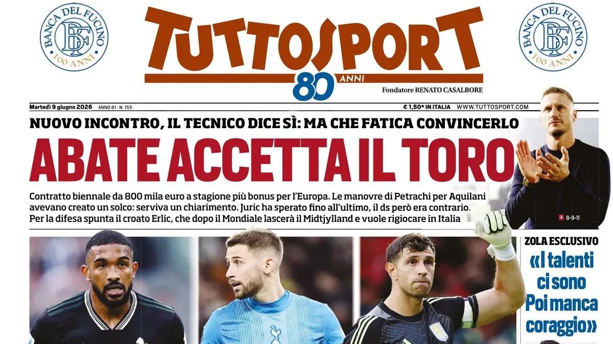 Solet-Inter, Tuttosport: "Arriva subito. Ma muro Dea per Palestra"